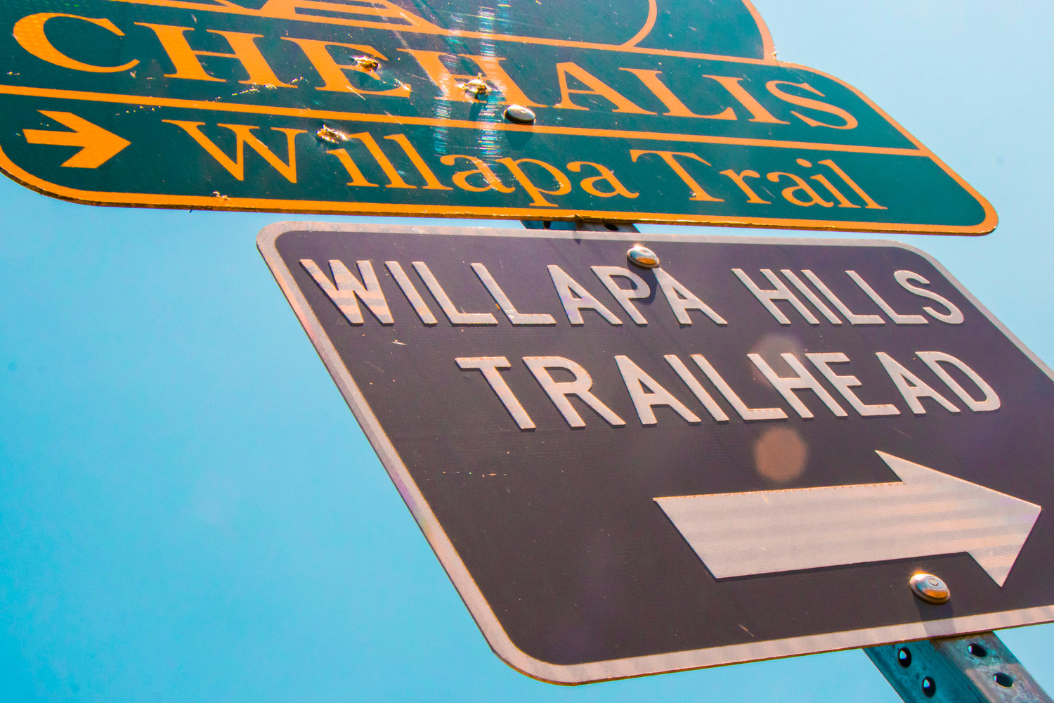 The Willapa Hills Trailhead is located off SW Hilliburger Road in Chehalis.