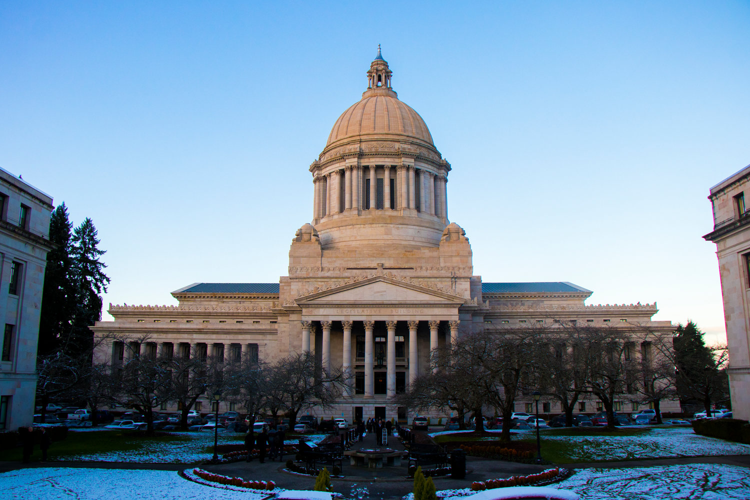The Washington State Capitol building shown on Jan. 14, 2020.