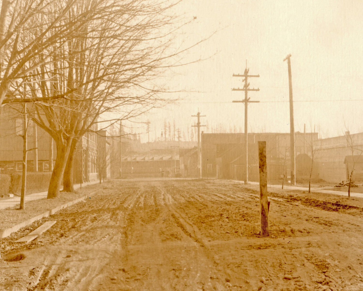 This photo taken in downtown Centralia was used during the trials following the Armistice Day Tragedy of 1919 and is part of a larger collection of artifacts to be used to mark the 100th anniversary.