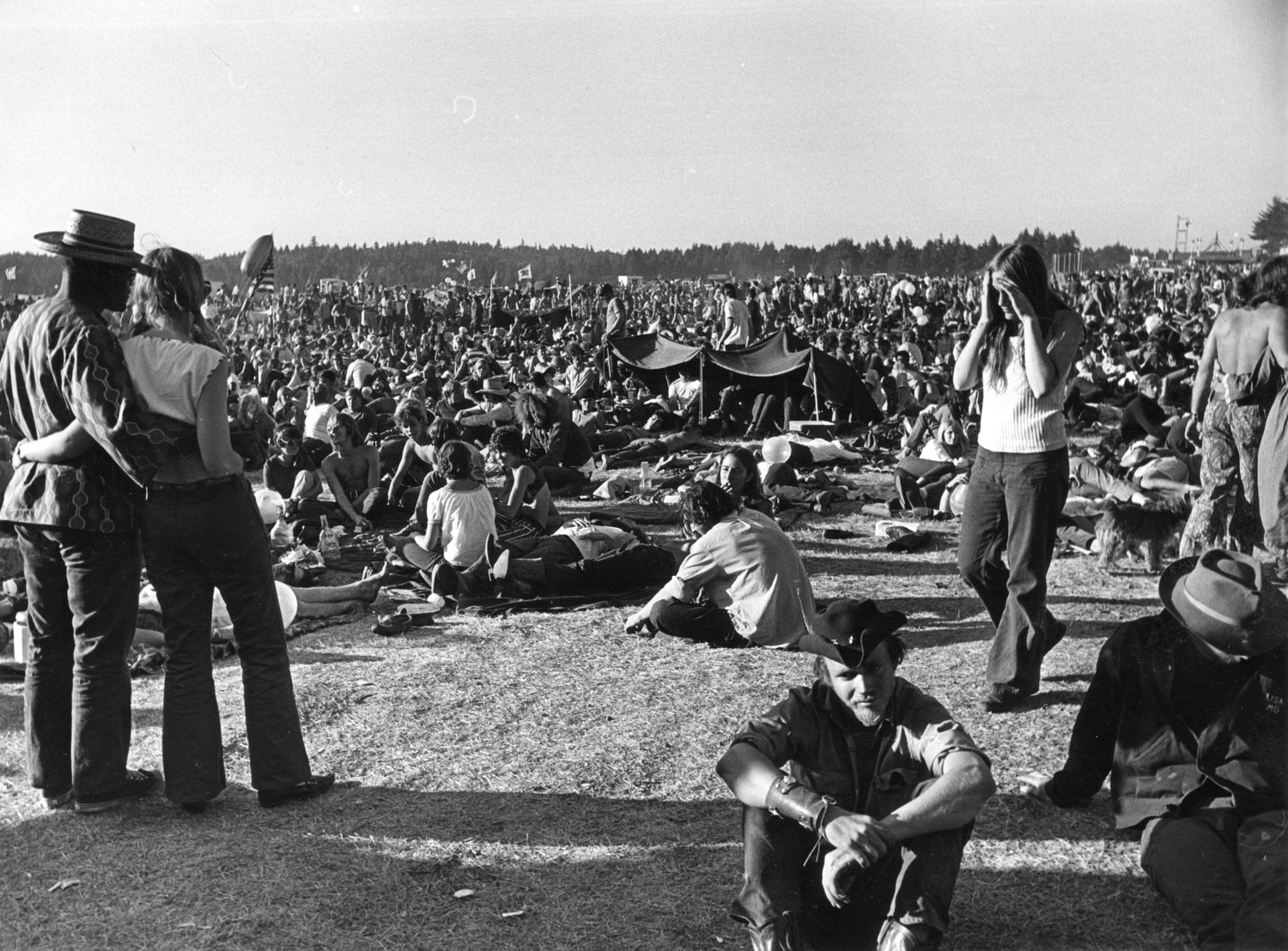 The Tenino Sky River Rock Festival and Lighter Than Air Fair took place on Labor Day weekend in 1969.