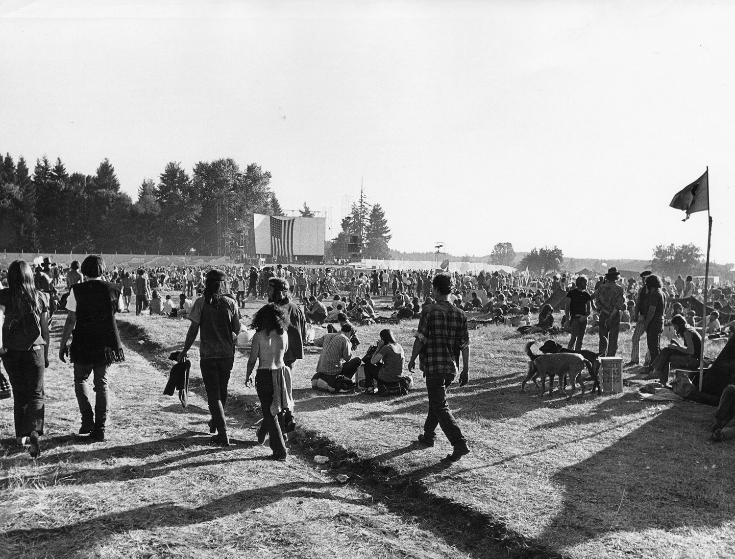 The Tenino Sky River Rock Festival and Lighter Than Air Fair, which took place on Labor Day weekend in 1969, attracted huge crowds and featured 18 hours a day of music.