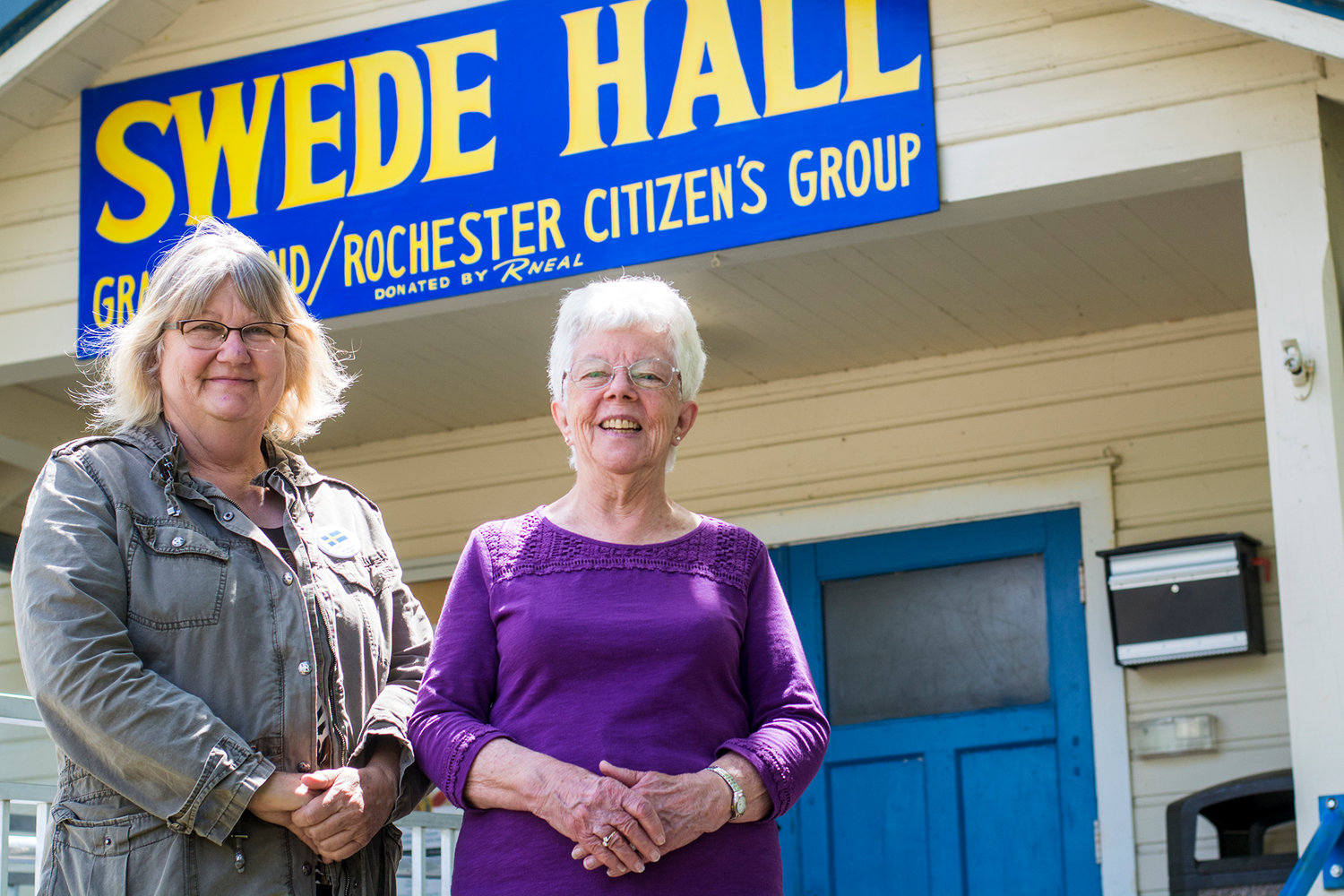 Susie Hawes, left, and June Gelvin will serve as grand marshals of the Swede Day Parade on June 15 in Rochester. This year marks the 40th anniversary of the first Swede Day celebration.