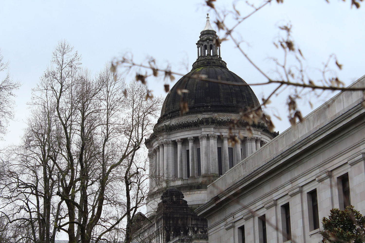 The Washington State Capitol.