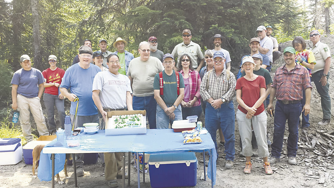 Pinchot Partners celebrated its 15th anniversary Aug. 10 in huckleberry restoration areas on the Cowlitz Valley Ranger District of the Gifford Pinchot National Forest.