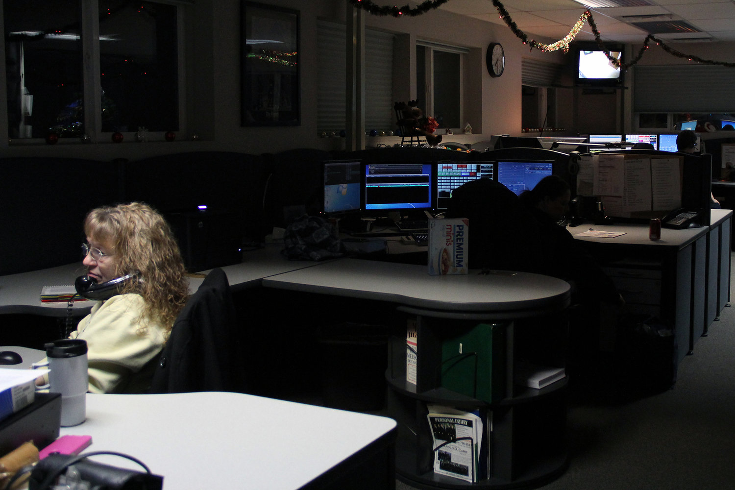 In this 2015 file photo, a Lewis County 911 Communications supervisor listens to a caller at the center.