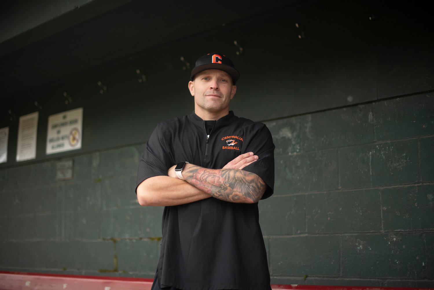 Adam Riffe was hired as head coach of Centralia baseball on Nov. 17 after eight years as an assistant coach for the Tigers.