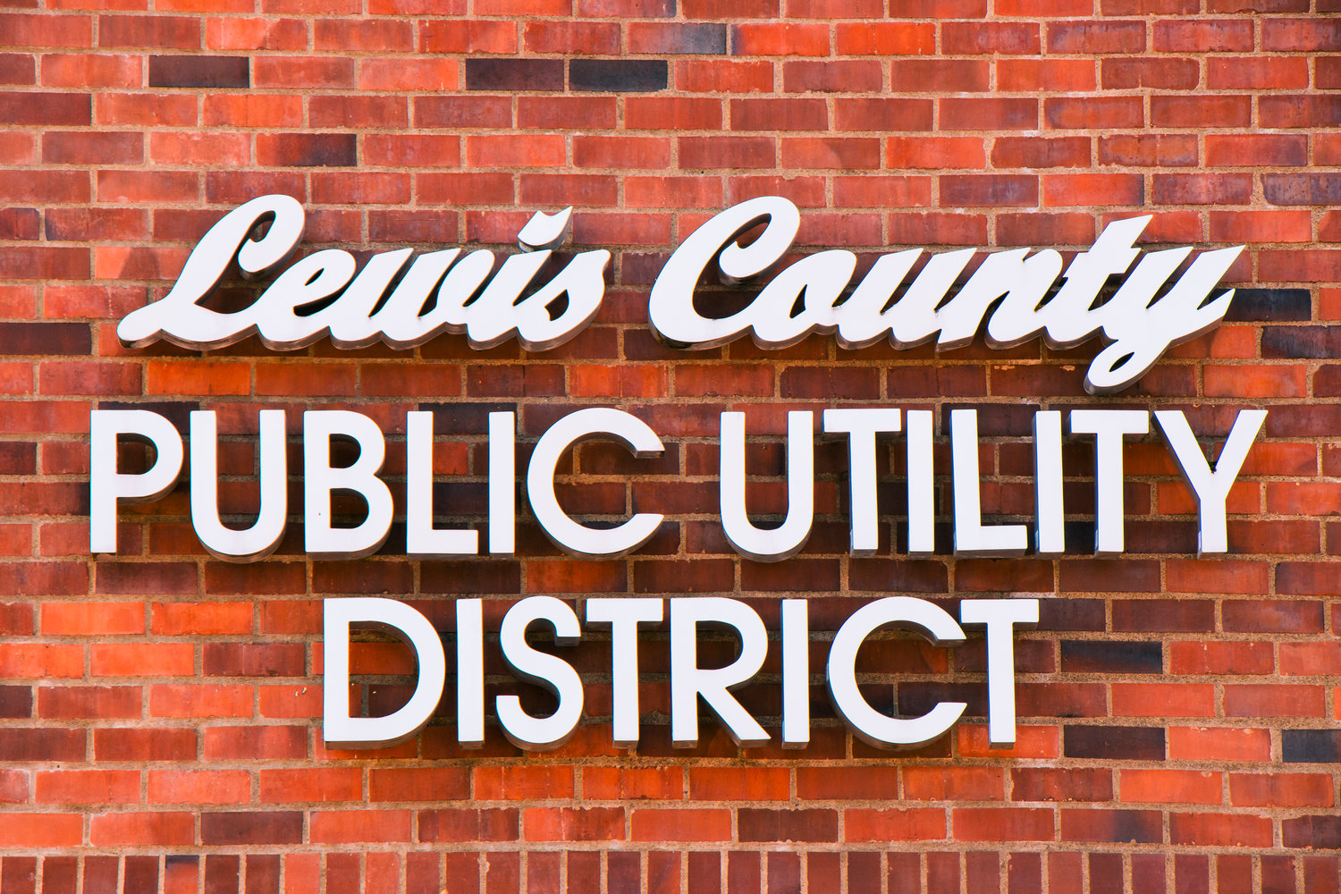 The Lewis County Public Utility District office in Chehalis is located at 321 NW Pacific Ave.