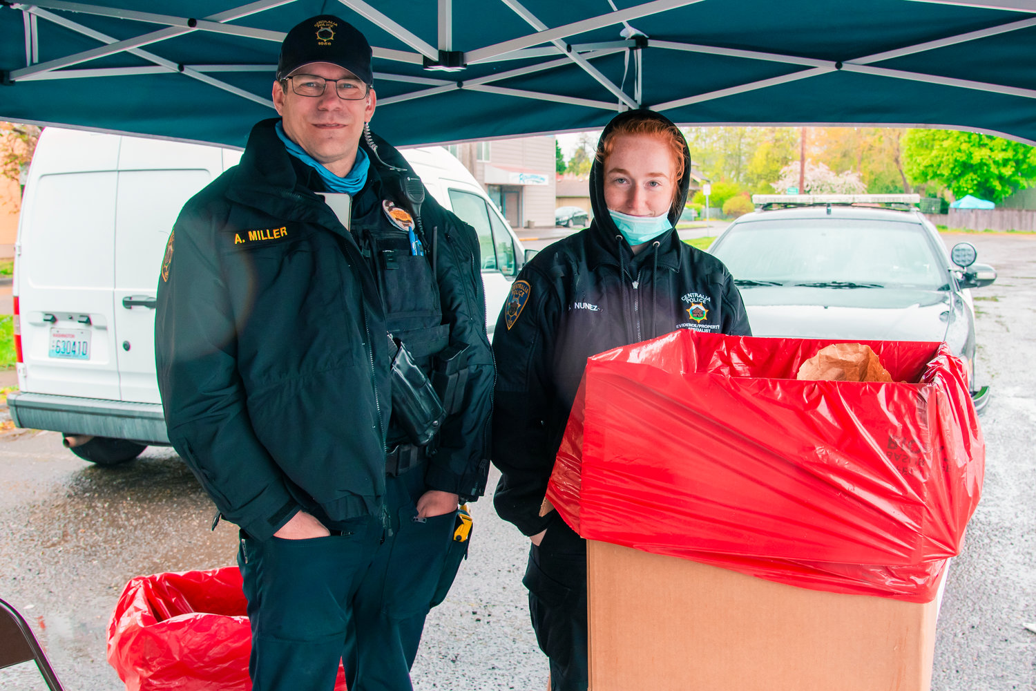 Saturday was the 20th annual National Drug Take-Back Day, and locals had the opportunity to drop off unused or expired medications at the Centralia event, no questions asked. The event was hosted by the Centralia Prevention Coalition. It took place from 10 a.m. to 2 p.m. across from city hall.