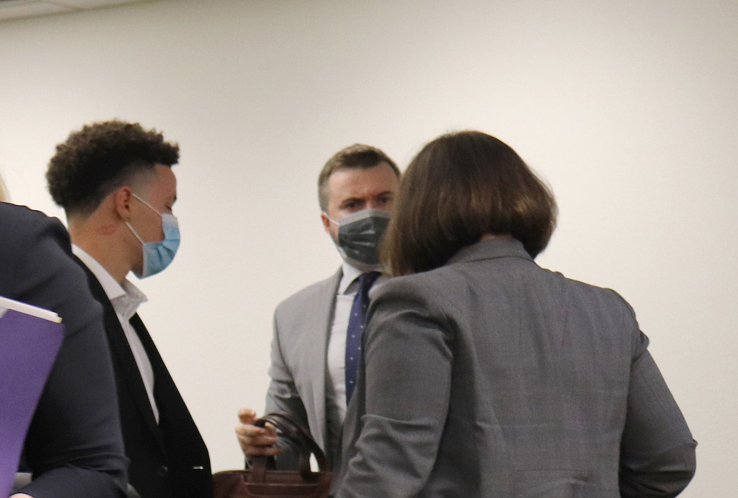 Seattle rapper Lil Mosey, born Lathan Moses Echols, appears in Lewis County Superior Court on Tuesday.