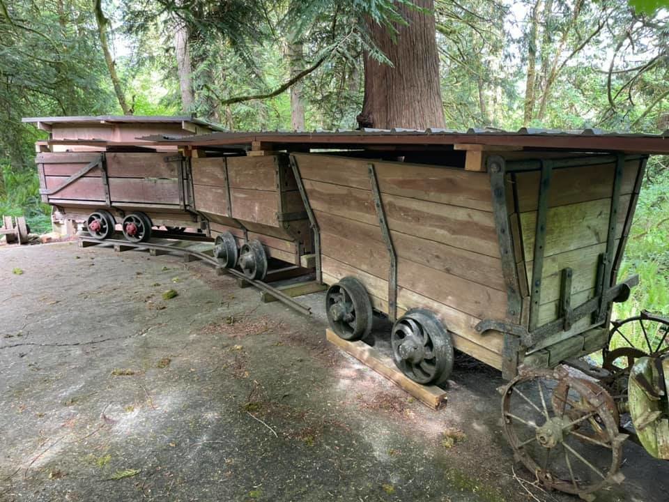 The city of Tenino is hoping these coal carts are authentic after agreeing to purchase them from an online seller. The city plans to house them in an exhibit at the town’s museum.