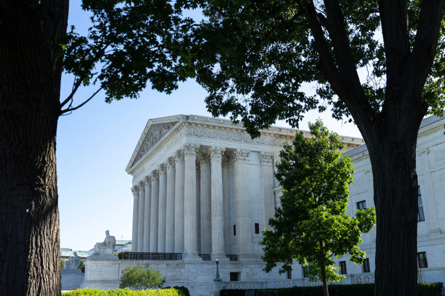A view of the U.S. Supreme Court on June 28, 2021 in Washington, D.C. (Drew Angerer/Getty Images/TNS)