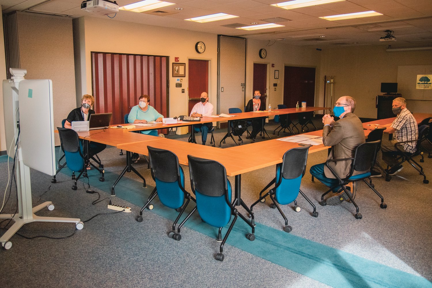 The Centralia College Board of Trustees meets Thursday in the Hanson Administration Building at Centralia College.