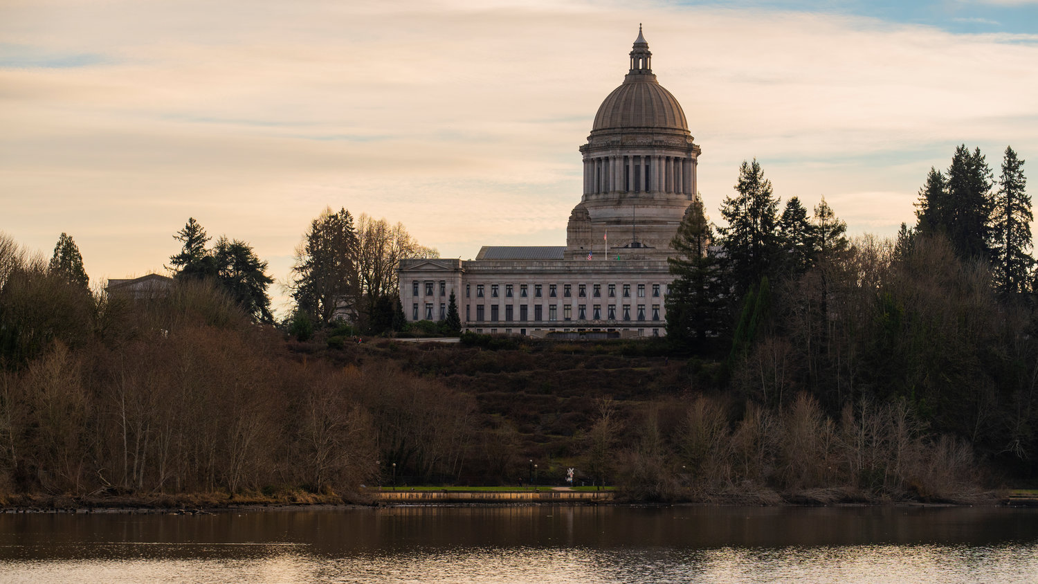 The Washington State Capitol Building in Olympia is pictured in this file photo.