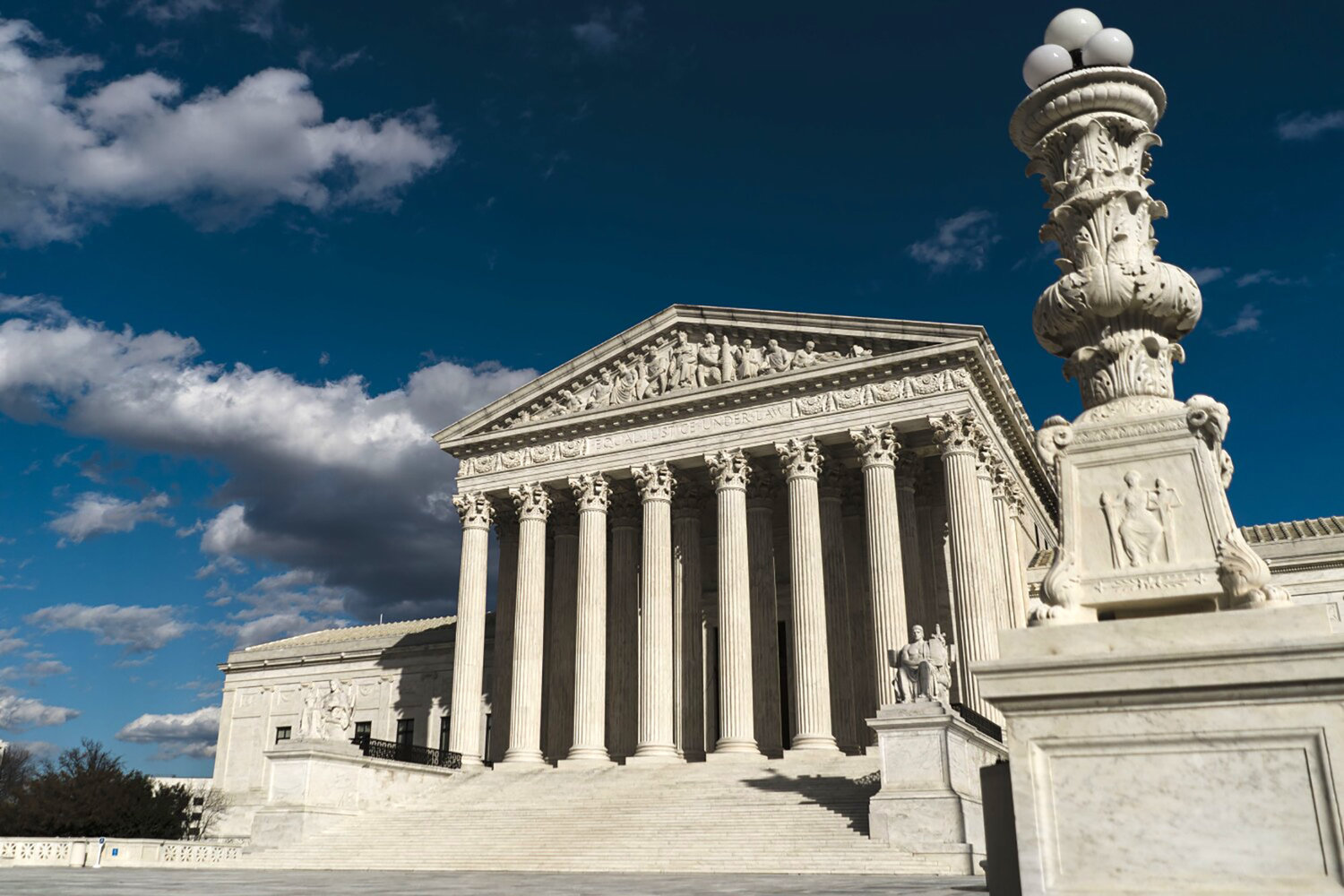 The Supreme Court of the United States on Feb. 10, 2022, in Washington, D.C.  (Kent Nishimura/Los Angeles Times/TNS)