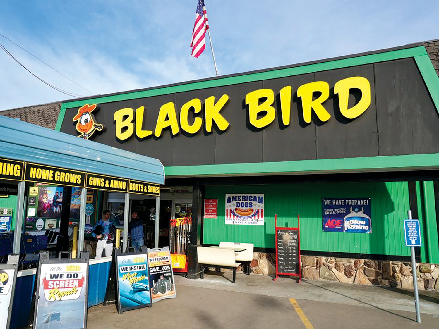 Black Bird in Medford carries a bit of everything: sporting goods, hunting and camping gear, hardware, clothing, kitchen gadgets.