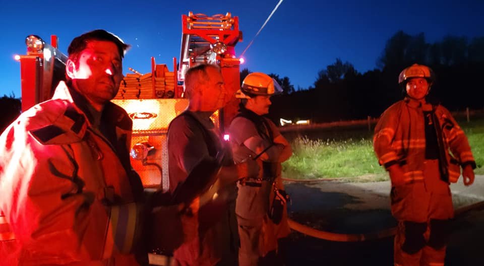 No one was injured in a structure fire in the 200 block of Lake Creek Drive reported at about 8:15 p.m. Monday, according to the Boistfort Firefighters Association. 
