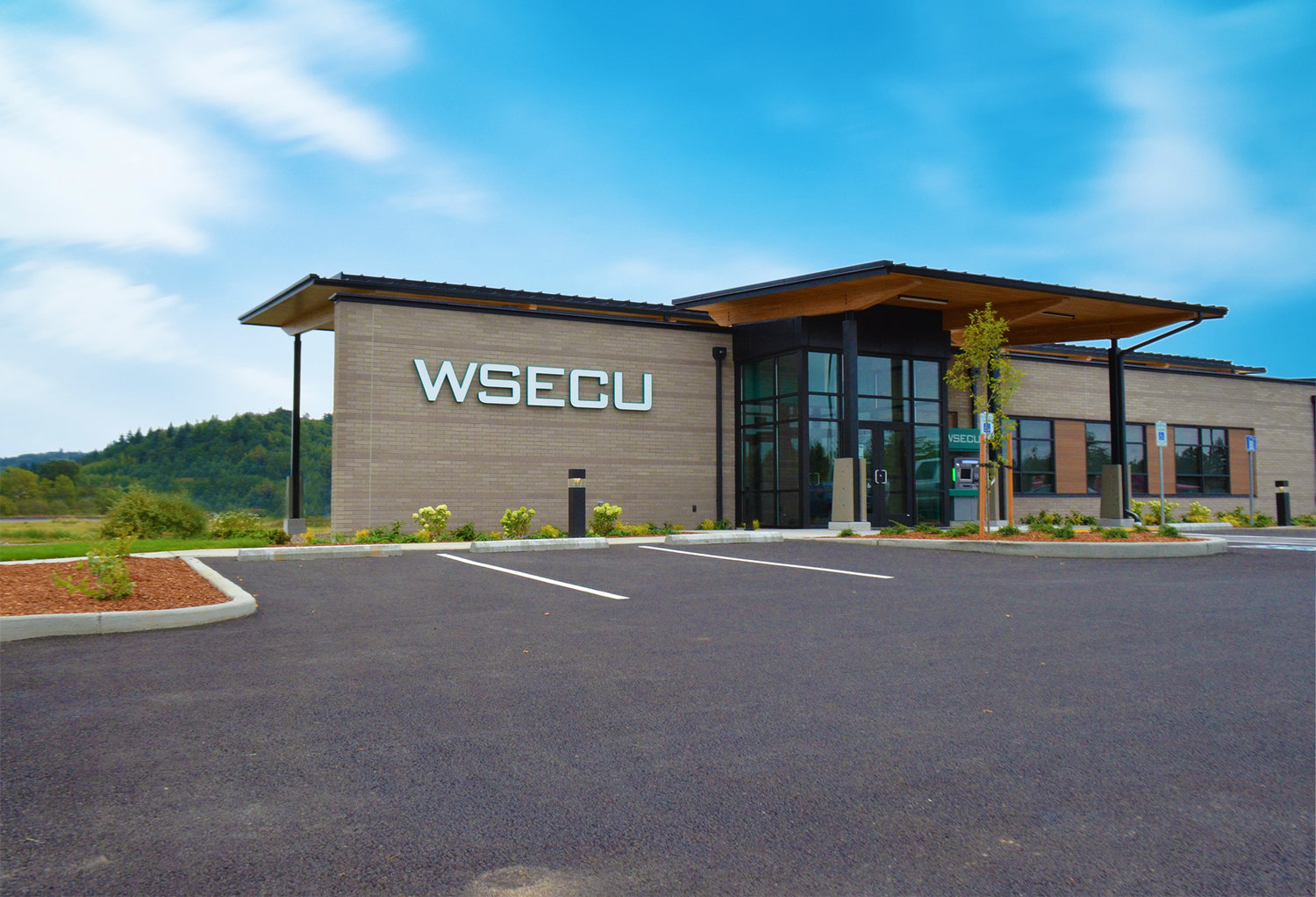 The Chehalis Washington State Employee Credit Union branch opened its new location at 1725 NW Louisiana Ave. Monday. The new building is 4,500 square feet and features four teller “pods,” allowing both simple and complex visits to be supported in one place.