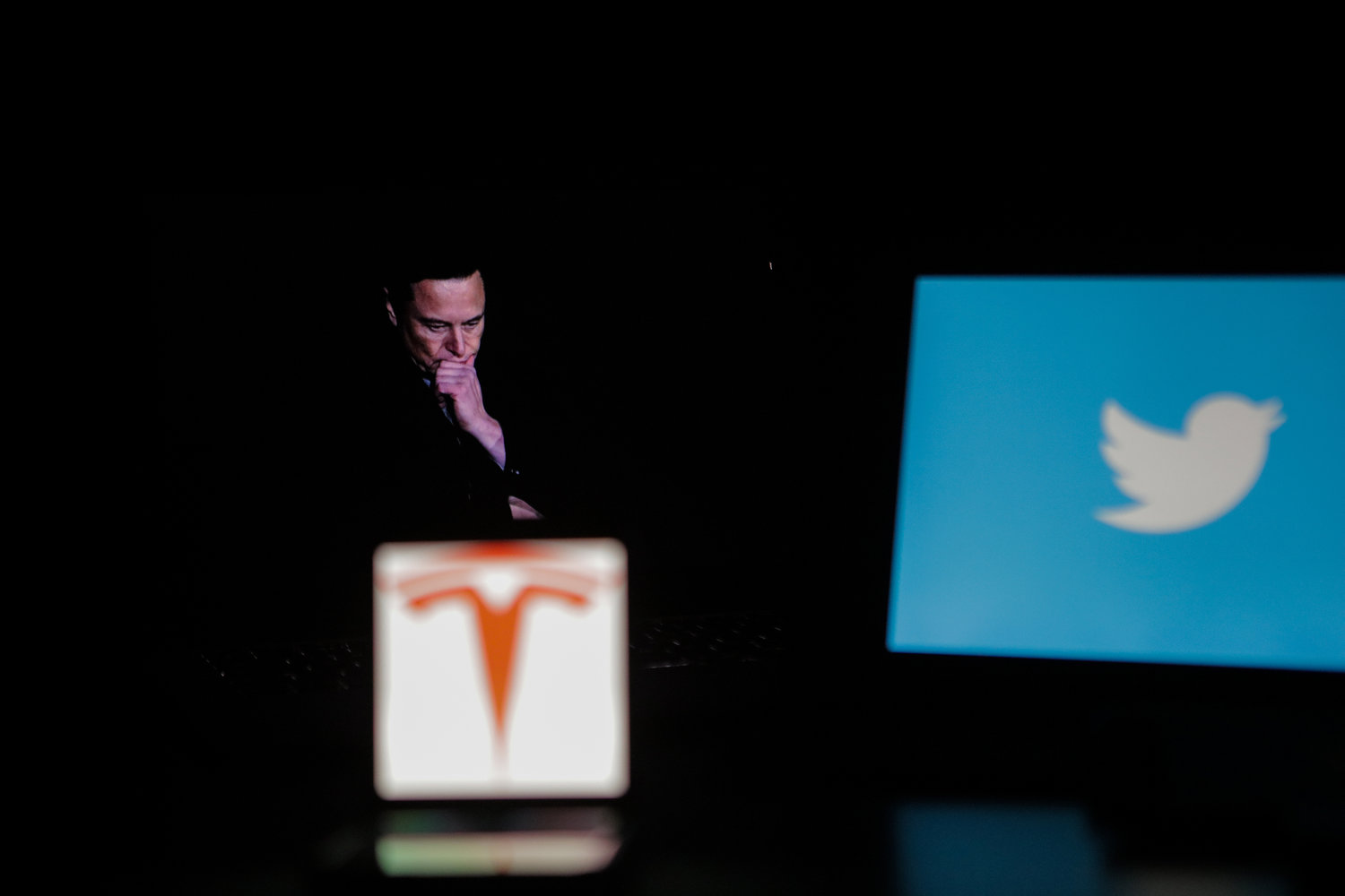 Elon Musk the new owner and the sole director of the social networking app Twitter, on Nov. 5, 2022. Twitter Inc. is heading into its second full workweek under Musk with half its workforce. (Muhammad Ata/IMAGESLIVE/Zuma Press Wire/TNS)