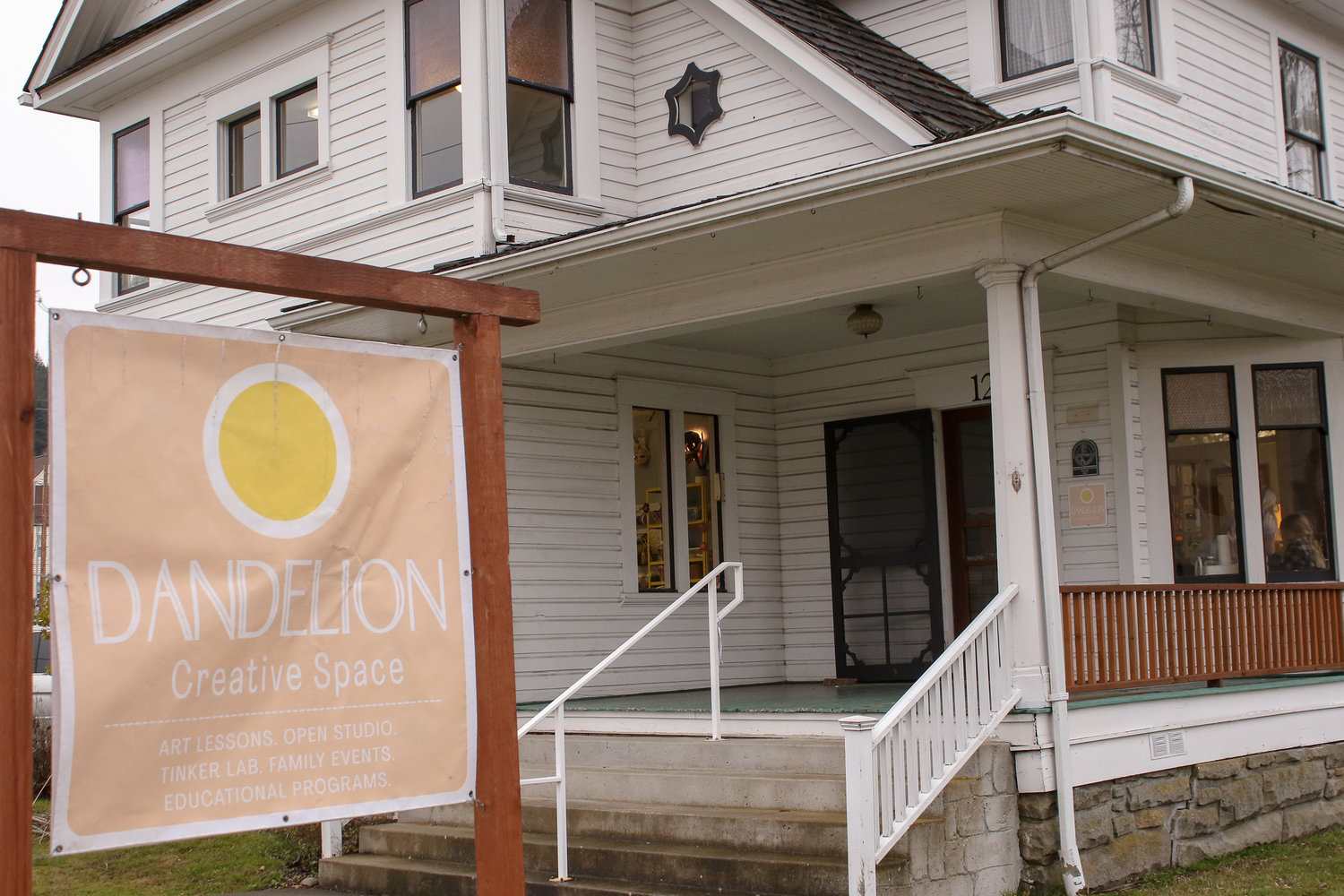 Dandelion Creative Space, a new art studio open that opened in Chehalis on Nov. 5, is located 120 NW Pacific Ave. just across the street from Cupid's Cup Espresso.
