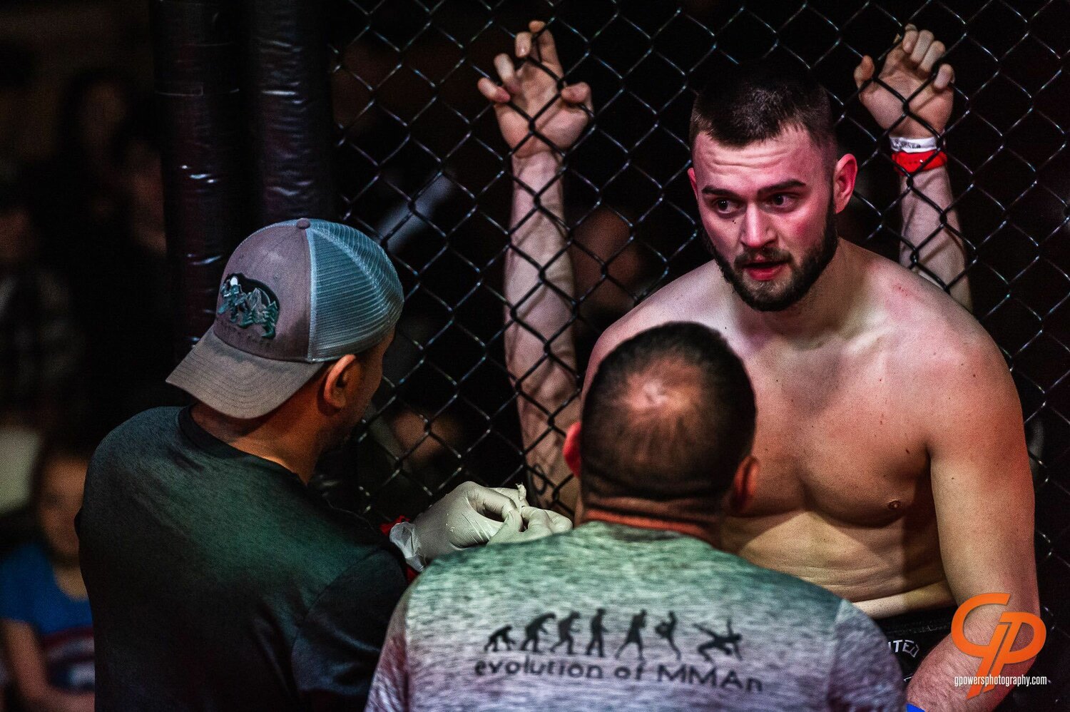 Tanner Rigdon is pictured during a recent MMA fight in this photo provided by Gavin Powers of G. Powers Photography.