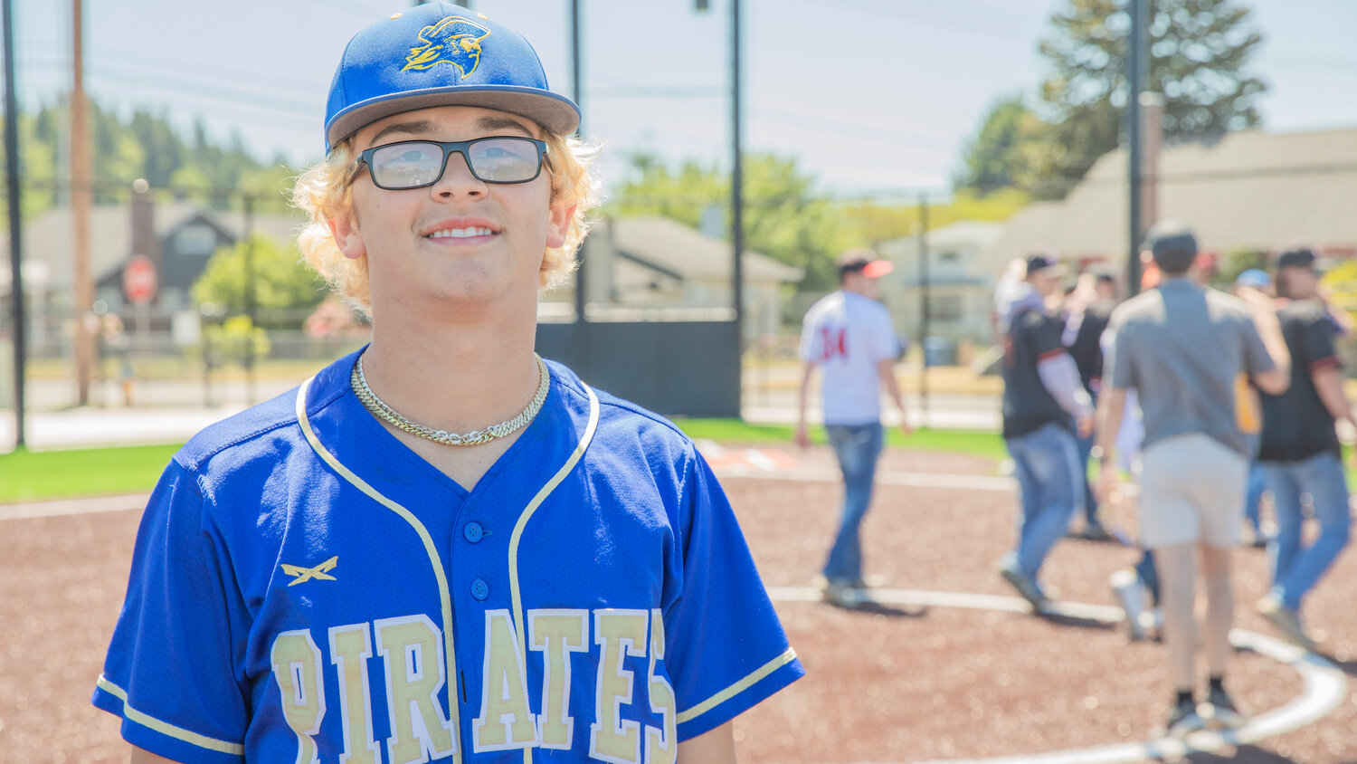 All-Area Baseball MVP Tristan Percival smiles for a photo in Centralia Monday afternoon.
