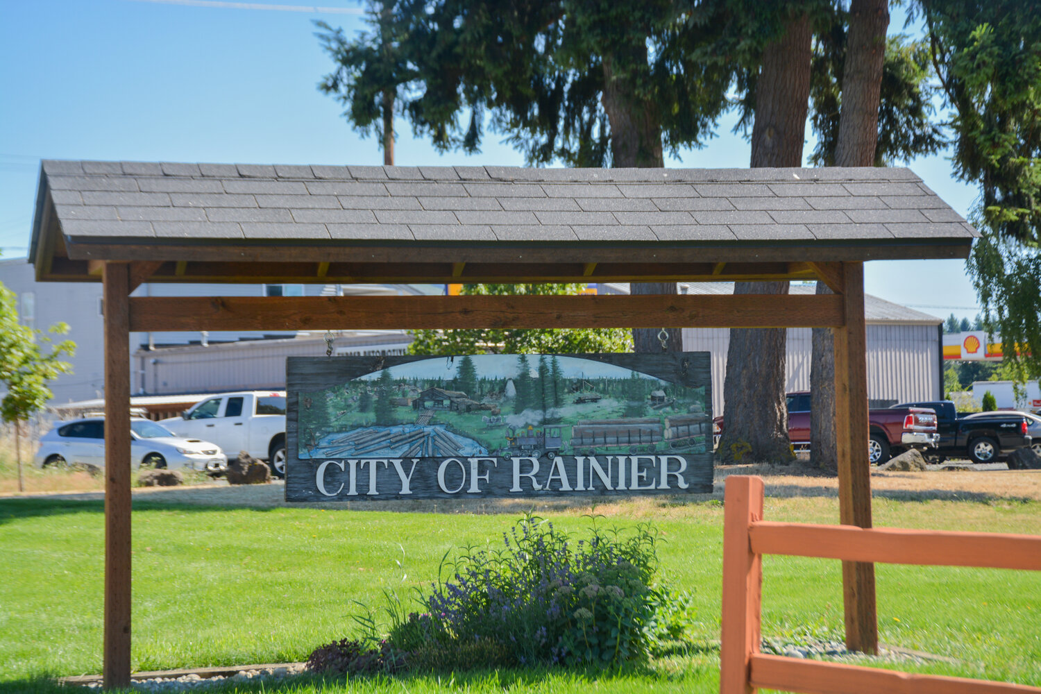 Rainier City Hall can be found at 102 Rochester St W in Rainier.