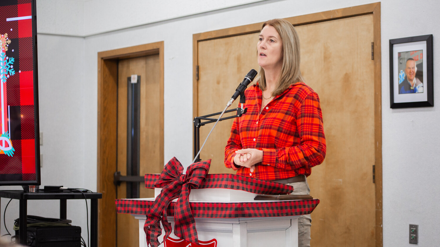 During her remarks, Centralia Mayor Kelly Smith Johnson highlighted the essential role that hope plays in life.