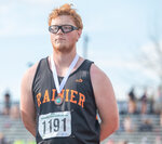 Rainier’s Matthew Kenney earned seventh place for shot put and fourth place for discus at the State track and field meet in Yakima over the weekend.
